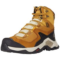 살로몬 Salomon 남성용 Quest Element 고어텍스 하이킹 부츠 쿠민표백 모래사프란 9.5 가성비 추천 미국직구, 8, Cumin/Bleached Sand/Saffron