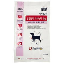 닥터도비 장질환과 소화능력 개선 기능성 사료, 2kg, 2개, 2000g, 2개