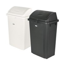 프랑코 퍼블릭 대용량 휴지통50L (와이드푸쉬), 화이트