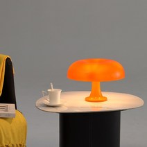 F&S Nessino 경수진조명 테이블 미드센츄리 버섯 단스탠드 무드등 카페 램프포함, 화이트-삼색변환 램프