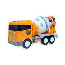 꼬마버스 타요 빅 크리스 믹서 레미콘 중장비 자동차 장난감 사운드 후렉션 남아 선물 완구, 단품
