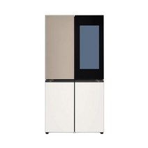 LG전자 LG H874GCB312 디오스 노크온 4도어냉장고 870L 오브제 상냉장 하냉동, 단품없음