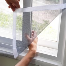 쾌청 창문 베란다 맞춤 벨크로 미세먼지 방진 방충망 창문필터, 미세먼지 방진망(일반)