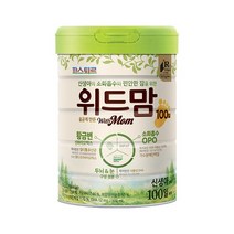 위드맘 파스퇴르 리뉴얼 100일 1캔 황금변 유산균 소화 아기분유, 1세트