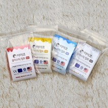 이야코 칼라 플라스틱 점토 60g (5가지 칼라 택일), 빨강, 선택/빨강