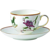 웨지우드 Mythical 티세트 플로렌틴 찻잔 퀸즈웨어 르네상스 옐로우리본 유럽내수용