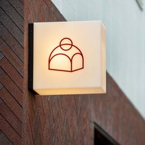 사각 돌출간판 프레임 문자 상점 이니셜 led간판 매장 양면 아크릴 갈바 양면제작, 커스텀(가격 및 디자인 문의)