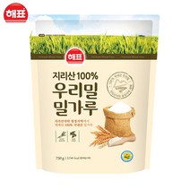 해표 우리밀 통밀가루 750g, 1개