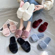 겨울 올퍼 윈트틸 패션 여성 슬리퍼 실내화 사무실 거실화