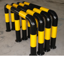 주차장코너보호대 주차장 안전바 바리게이트 카스토프, U 평행 76x1300x600x2.0