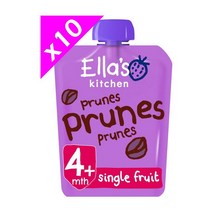 엘라스 키친 Prunes 과일 푸룬 퓨레 70g x 10