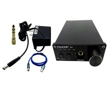차량용 블루투스 리시버 DAC DLHiFi 듀얼 ES9038Q2M 오디오 USB 광 동축 DSD 디코더 DAC 컨버터 192KHz 디, 01 black panel