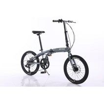 2023년형 몬타그나 MFD07 접이식 자전거 미니벨로 7단 디스크브레이크, 100%완조립, 소피스토 그레이