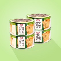 CW 청우 김맛전병 600g x4개 대용량 전통과자, 단품