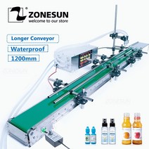 액상 정량 주입기 충진기 zonesun zs-dpyt200l 1.2m 컨베이어 벨트 자동 충전 기계 물 주스 깜박임 안약 향수 병 필러, 협력사, 유럽 ​​연합
