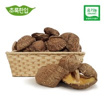 초록한입 국내산 유기농 건 표고버섯 200g 사은품, 1봉, 200g