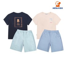 네파 키즈 네파키즈 본사 KJD5953 업비트 반소매 트레이닝세트