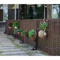 울타리펜스 전원주택대문 통나무주택 휀스 고급빌라, V. 부속