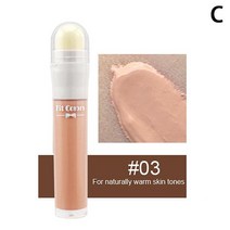 버섯 헤드 컨실러 펜 페이스 메이크업 방수 여드름 다크 브라이트닝 스틱 서클 커버 스킨 F2U7, 한개옵션1, 03 C