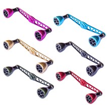 지존낚시 4볼 더블핸들 WS130 노브 26 베이트 릴 튜닝용 밸런스 파워핸들 선상 참돔 타이라바 광어 우럭 다운샷 농어 민어 외수질 민물 바다, 핑크, 시마노용(7x4), 우핸들