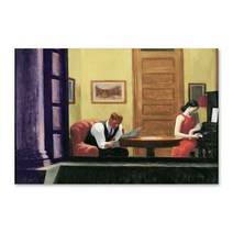 에드워드 호퍼 명화 대형 캔버스 그림 액자, 14. 뉴욕의 방