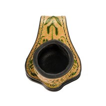 쿠드롱팁 당구채 당구 큐대 프로당구 KONLLEN-공식 스토어 가죽 새겨진 초크 홀더 마그네틱 야채 무두질, 09 round D