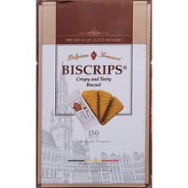 BISCRIPS 비스크립스 벨기에 스페퀼로스 쿠키 900g (150g X 6팩) / 벨기에, 1개