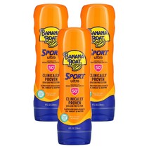 바나나보트 울트라 스포츠 SPF 50 선크림 236ml 3팩 Banana Boat Ultra Sport