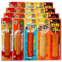 [푸드원스토어] 불고기4+어묵바4+휠터치4+직화4+숯불후랑크4 사조 핫바, 70g, 20개