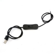 자동차실내용품 5V LED바 전선연결용 USB 스위치 연장선 90cm 차량용DIY부자재-72394EA, 쿠팡블라썸 본상품선택