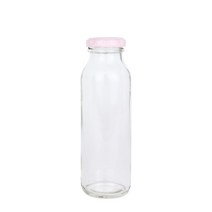 가인글로벌 일자음료병 250ml x 54p + 핑크캡, 1세트