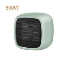 히터 캠핑 전기 온풍기 가정 미니 난방기 추천 무선 1등급 20평800W 전기 휴대용 히터 방 난방 워머 PTC, 02 800W Green_01 미국