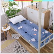 가정용침대매트 보온 두꺼운 플란넬 타요블럭 담요 매트리스 피 겨울 기모 이부자리 바닥을 깔다 2152726689
