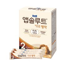 앱솔루트 리뉴얼 명작 2FL 스틱분유 2단계 14g 20개 6 12개월, 리뉴얼 앱솔루트 명작 2FL 분유 2단계 14g 20개, 단일옵션