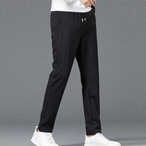 남자 스판 바지 캐주얼 데일리 패션 허리 밴딩 팬츠 가을코디 데이트 30대 코튼