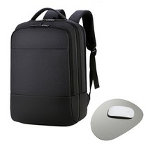 [일본생산노트북백팩가방] 덱스터 남자 대학생 직장인 캐주얼 노트북 백팩 + 가죽마우스패드