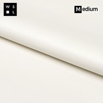BBG-클라우드화이트[M] 천연가죽원단, 단품