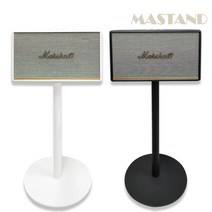 마샬스피커 럭셔리스탠드 마샬 워번2 블랙/화이트, 블랙(HJSS-WB_LX_BK)