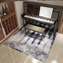 피아노 방진 패드 매트 아파트 방음공사 디지털 소음 흡음 층간 소음 물빨래 가능 장방형, D + 140x160cm