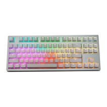 [국내정발]iKBC MF-87 풀알루미늄 RGB 키보드 실버 R2 갈축