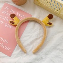 아이템팡 동물 머리띠 놀이동산 파티 운동회 생일 놀이공원, 아기동물-아기기린
