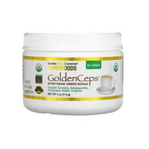 캘리포니아 골드 뉴트리션 SUPERFOODS GoldenCeps 강장제 함유 유기농 강황 114g