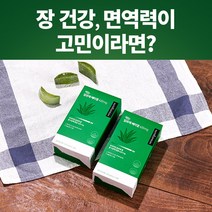 유기농 알로에 뉴트리커먼 먹는 다이어트 장건강 면역다당체 면역력증진 피부건강 젤리스틱 420mg, 4개(60포)