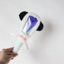 응원봉커버 슈퍼주니어 슈주 세대 지원 스틱 램프 커버 지원 램프 커버 플러시 보호 커버 콘서트 핸드 램프 주변, 램프 커버(램프 없음), 팬더