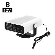 무시동히터 차박 캠핑보일러 자동차 및 트럭 용 새로운 12v24v 2 in 1 자동차 해동 장치 휴대용 자동차 전기 난방 냉각 팬 해동 장치 서리 제거 장치, 하얀