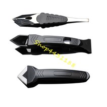 8개/대 내부 코너 유리 접착제 스크레이퍼 제거 바닥 타일 주걱 플라스틱 삽 교체 헤드, 01 as details
