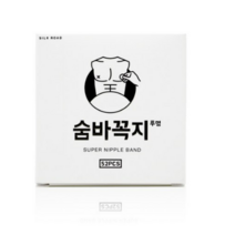 숨바꼭지 남성용 니플밴드 투명색, 104매입