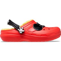 크록스 키즈 클래식 라인드 디즈니 미키마우스 클로그 토들러 208026