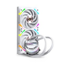 LED 컴퓨터 본체 쿨러 쿨링팬 케이스 PC 부품 2500rpm, GL240 블랙
