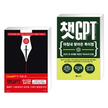 (서점추천) ChatGPT가 직접 쓴 챗GPT 입문 + 챗GPT (전2권), 앤써북